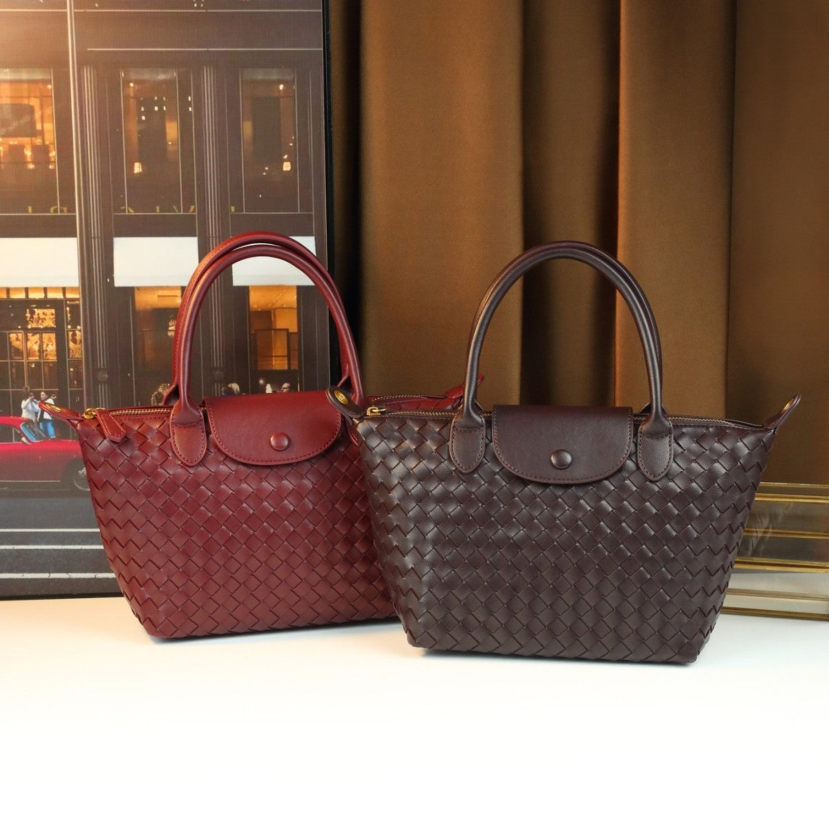 Woven Saddle Bag for Women Large Capacity Spring Summer Shoulder Crossbody Handbag, Versatile Fashion Purse with Artisan Woven Texture