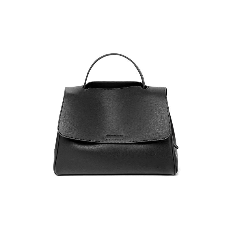 New Premium Cowhide Large Capacity Tote Bag, Versatile Shoulder Crossbody Top Handle Purse, Fashionable Handbag for Women