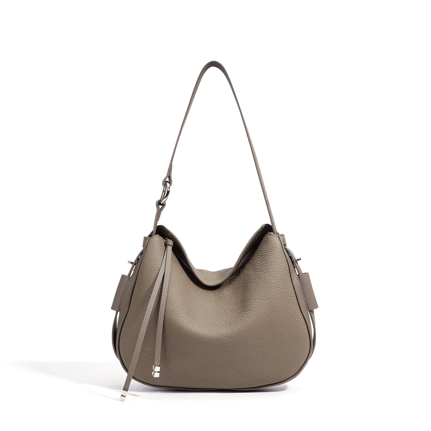 Genuine Top Layer Cowhide Underarm Bag for Women, Niche Fashionable Versatile Shoulder Crossbody Top Handle Purse, Premium Commute Handbag for Ladies