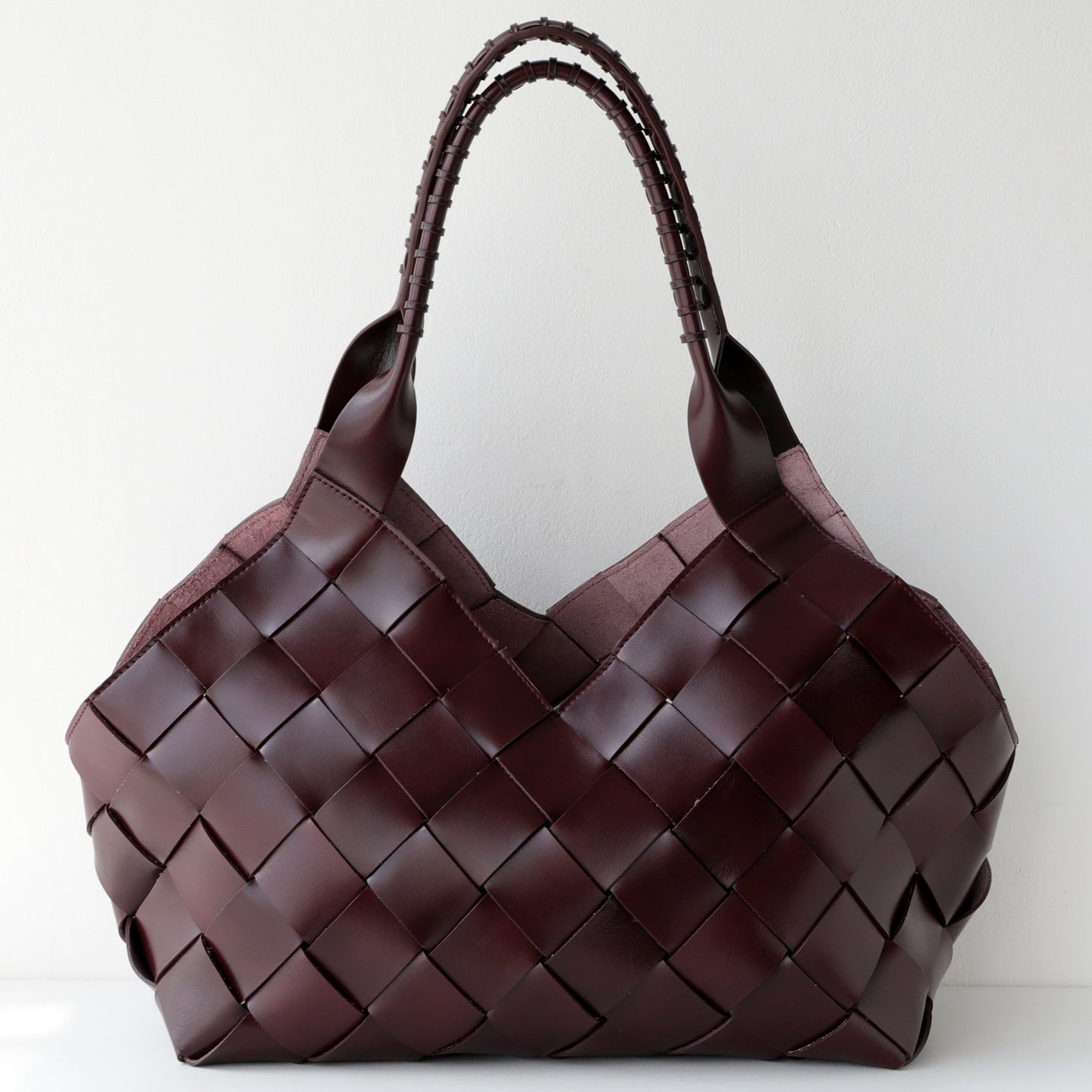 Top Layer Cowhide Castello Handwoven Underarm Bag for Women Vintage Commuter Shoulder Handbag, Large Capacity Genuine Leather Purse with Artisan Texture