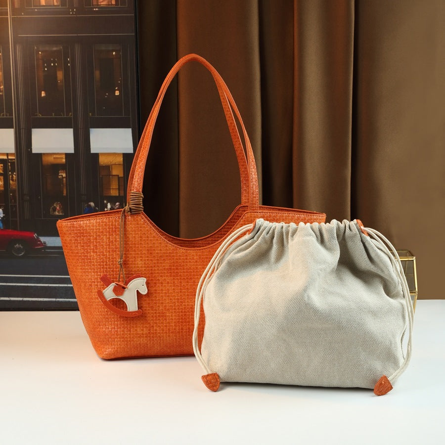 Large Capacity Tote Bag for Women Fashion Shoulder Shopping Handbag, Premium Versatile Purse for Work Commute & Everyday Style