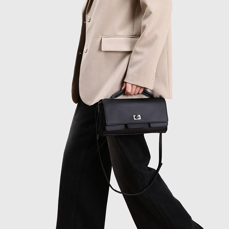 Trendy Baguette Shoulder Bag for Women, Luxe-Textured Handbag with Underarm Carry Style, The Go-to Spring Crossbody Purse for Effortless Chic