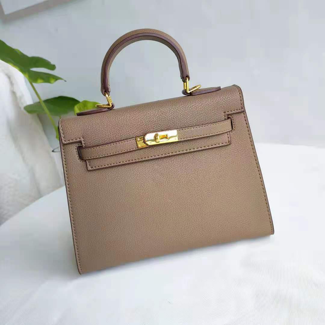 PU Leather 2nd Gen Kelly-Style Mini Bag for Women, New Trendy Top Handle Shoulder Crossbody Purse, Fashionable Small Handbag for Ladies
