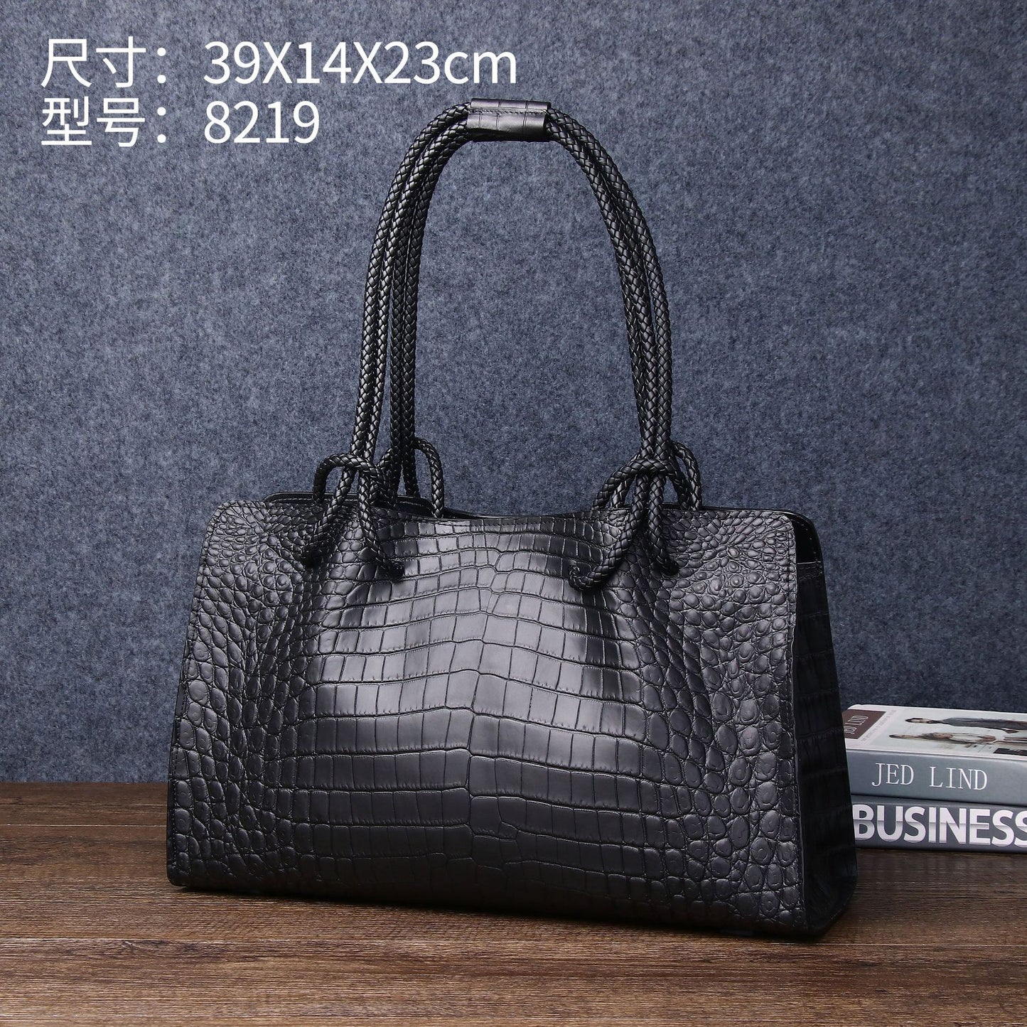 New Arrival Croc-Effect Large Capacity Tote Bag for Women, A Fashionable Shoulder Top-Handle Handbag with Croc-Pattern Design, Perfect Everyday Purse