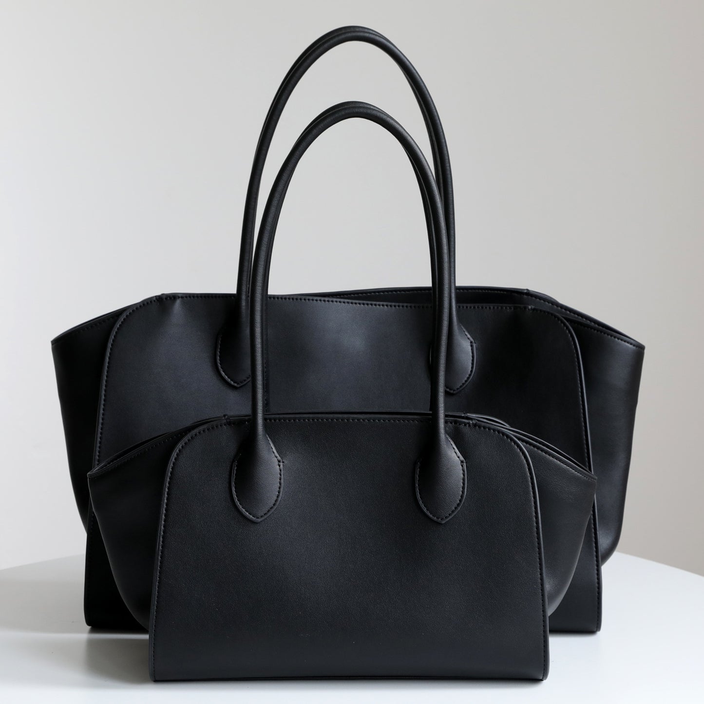 Top Layer Cowhide Tote Bag for Women Large Capacity Commuter Shoulder Handbag, Minimalist Versatile Purse with Premium Leather Finish