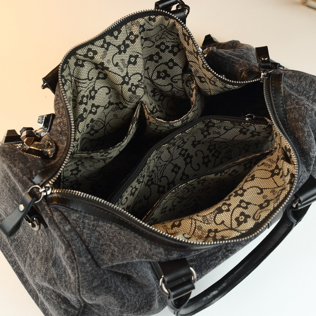 New Arrival Rhinestone-Embellished Square Bag for Women, A Large Capacity Casual Travel Top-Handle Crossbody Shoulder Handbag with Sparkly Design