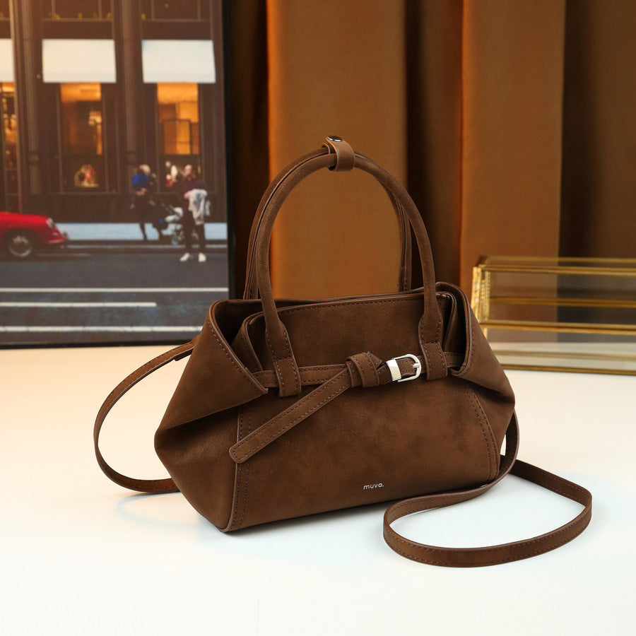 Vintage Small Tote Bag for Women Spring Summer Shoulder Crossbody Handbag, Creative Premium Design with Versatile Korean Style