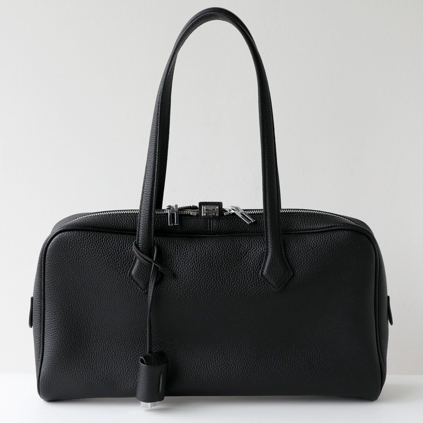 Togo Leather Tote Bag for Women Large Capacity Shoulder Handbag, Premium Commuter Purse with Versatile Everyday Style