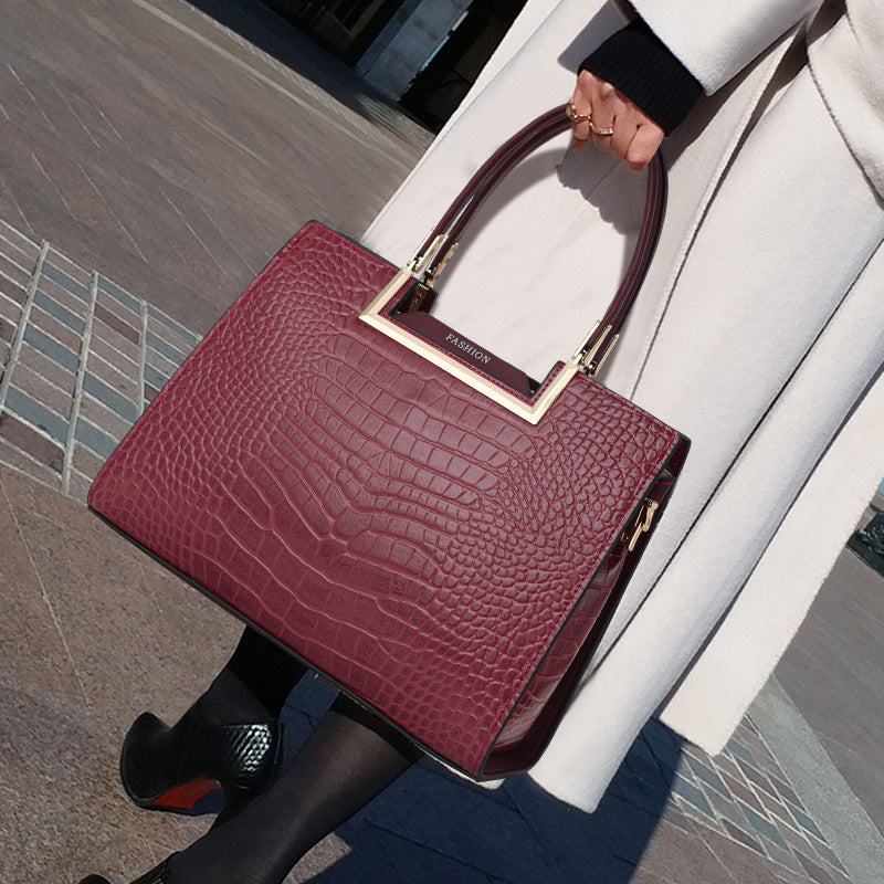 Genuine Leather Shoulder Crossbody Bag for Women, New Versatile Premium Wedding Handbag, Top Handle Mom Purse for Ladies
