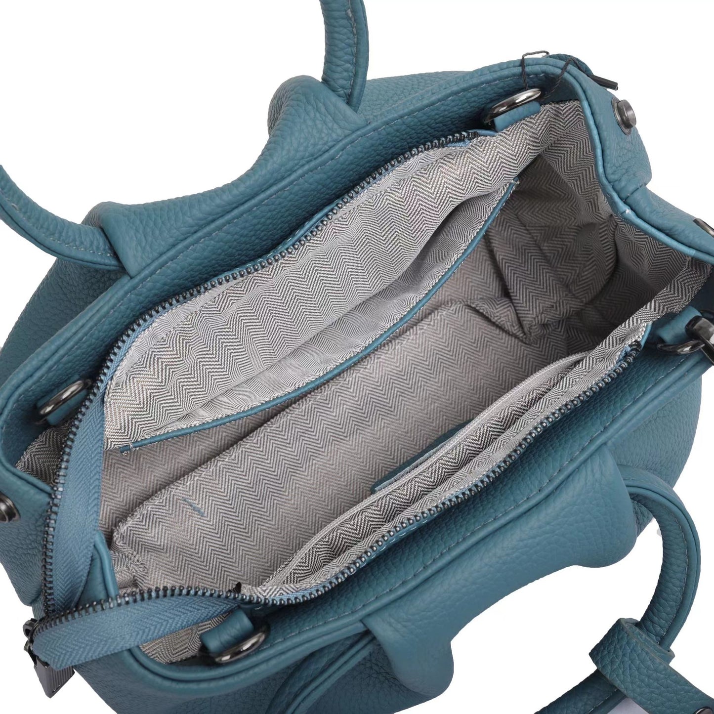 Genuine Leather Niche Designer Pleated Cloud Bag for Women, New Arrival Large Capacity Stylish Handbag, Trendy Casual Shoulder Purse for Ladies
