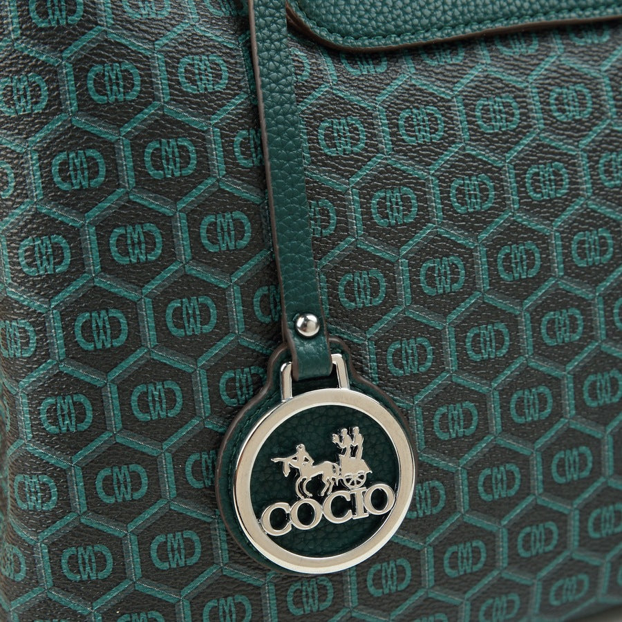 Vintage Print Bucket Bag for Women Large Capacity Shoulder Handbag, Premium Versatile Purse with Timeless Elegant Design