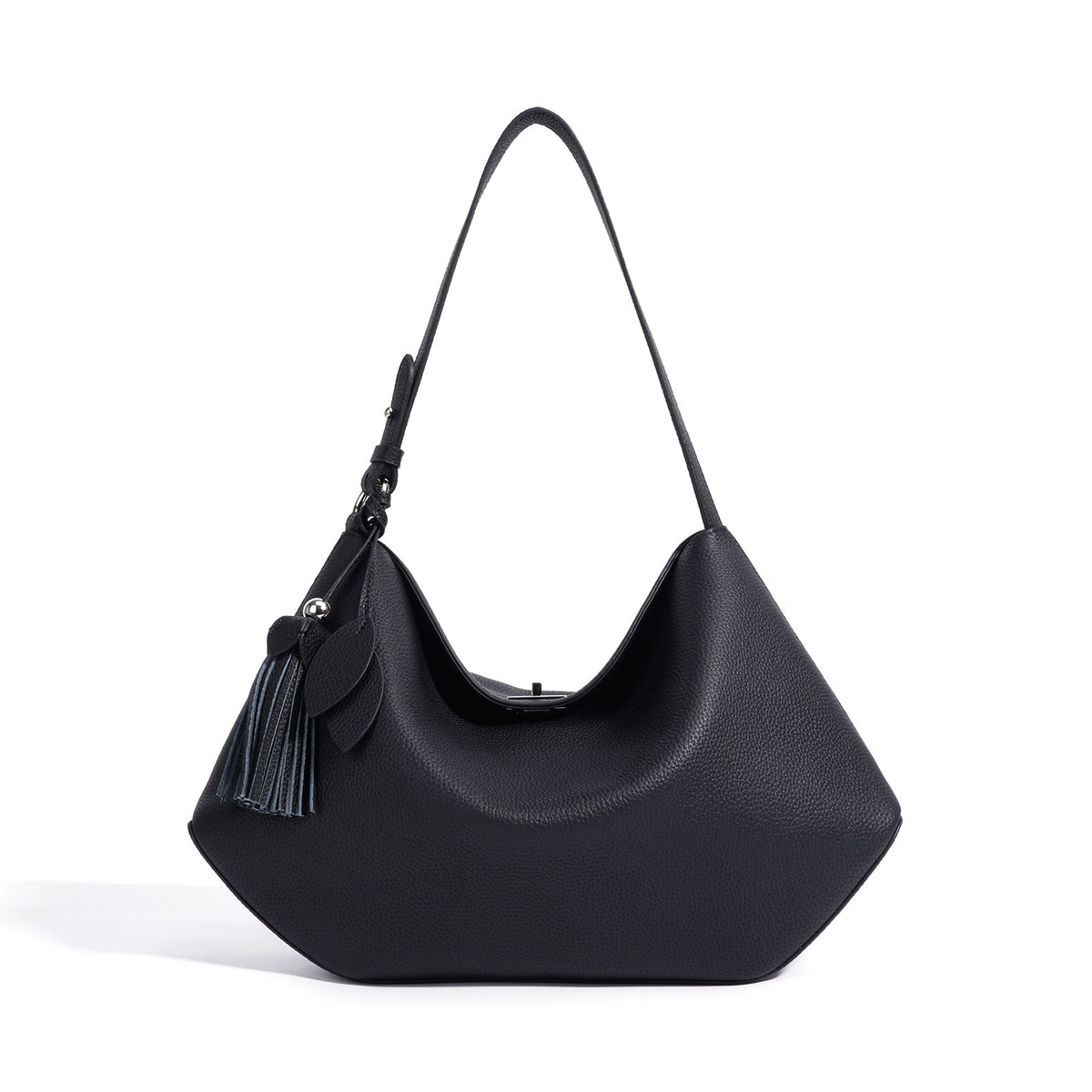 Large Capacity Vintage Cowhide Work Tote, Versatile Fashionable Top Handle Shoulder Handbag, Premium Leather Bag for Women