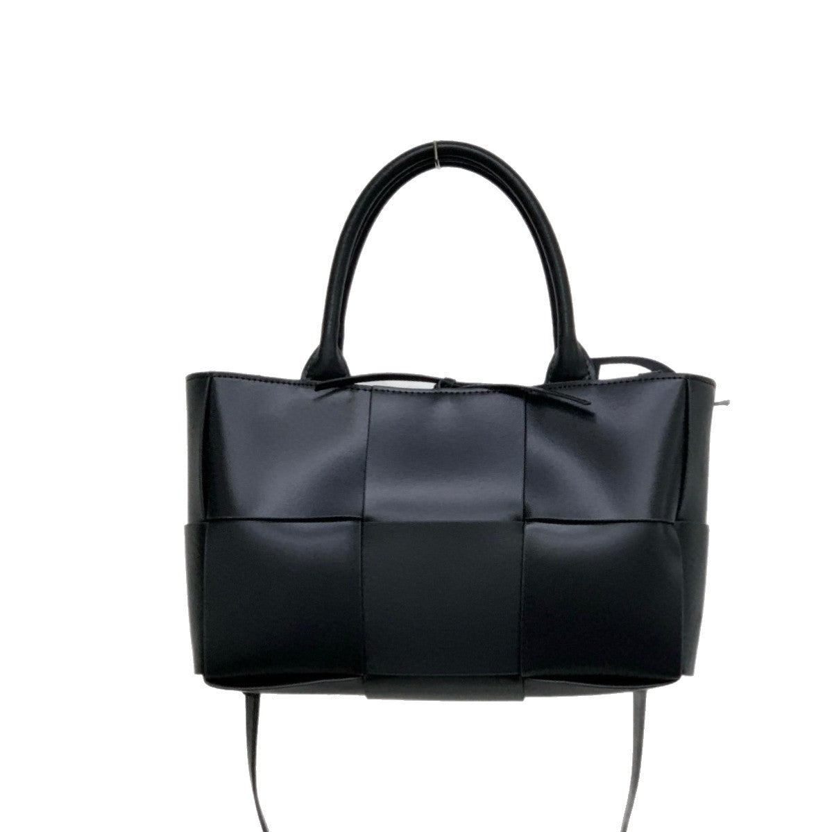 28CM Genuine Leather Woven Tote Bag for Women, Cowhide Handbag with Top Handles, Versatile Shoulder Crossbody Purse for Work Commute