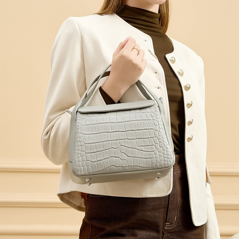 New Niche Premium Crossbody Shoulder Bag, Versatile Small Top Handle Purse, Perfect Commute Handbag for Working Women