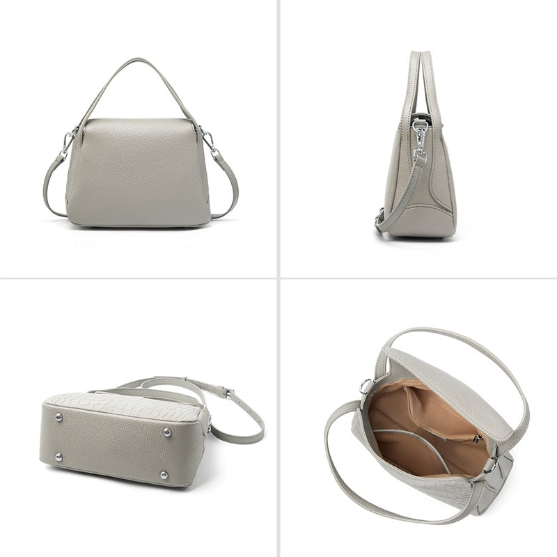 New Niche Premium Crossbody Shoulder Bag, Versatile Small Top Handle Purse, Perfect Commute Handbag for Working Women