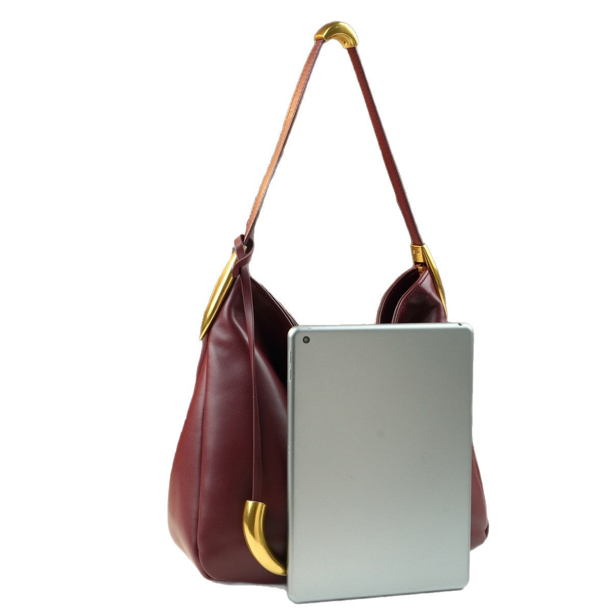 Maillard Style Bucket Bag for Women Large Capacity Fall Shoulder Handbag, Elegant Solid Color Purse for Everyday Going-Out