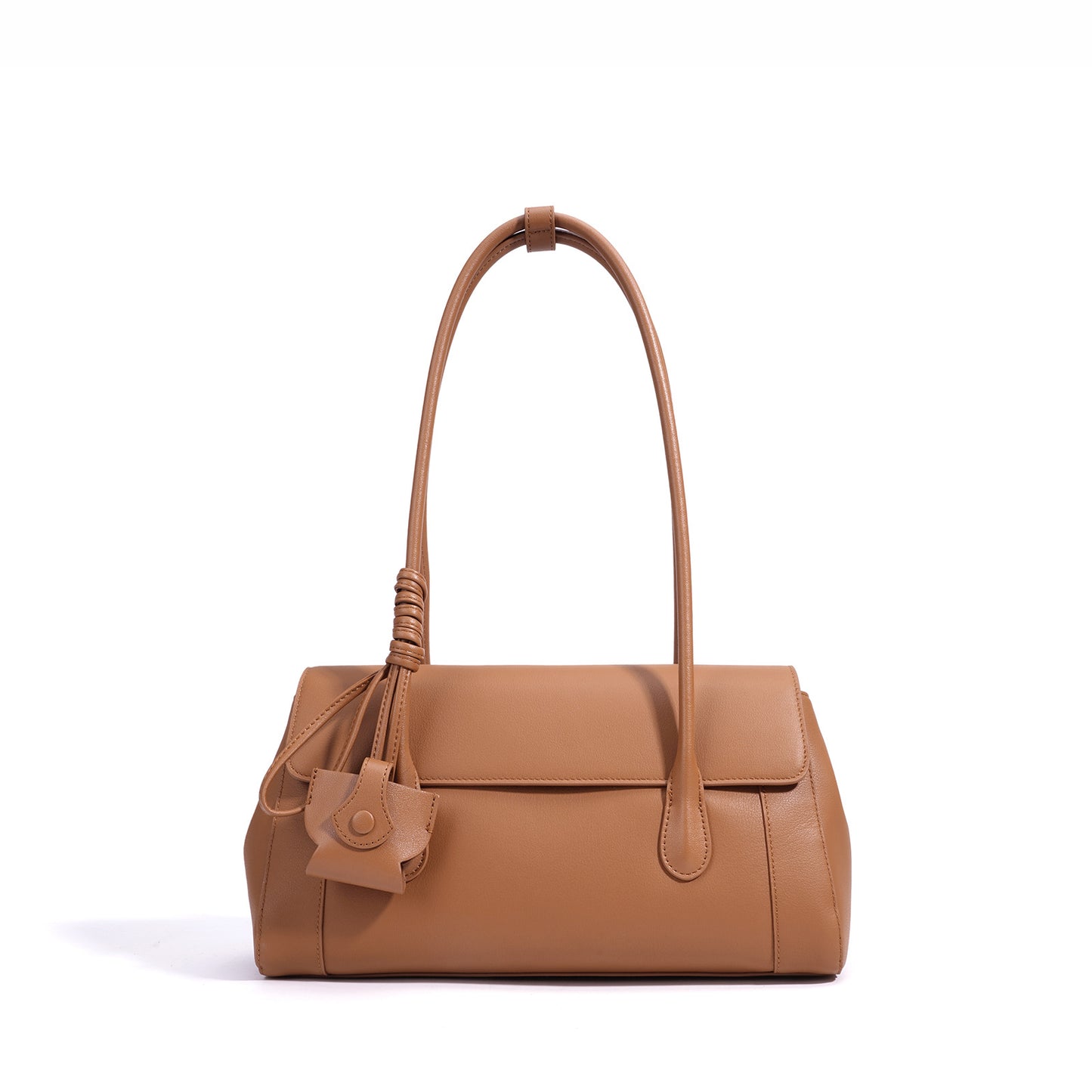 Genuine Leather Niche Designer Handbag for Women, New Stylish Premium Shoulder Underarm Top Handle Purse, Fashionable Everyday Bag for Ladies