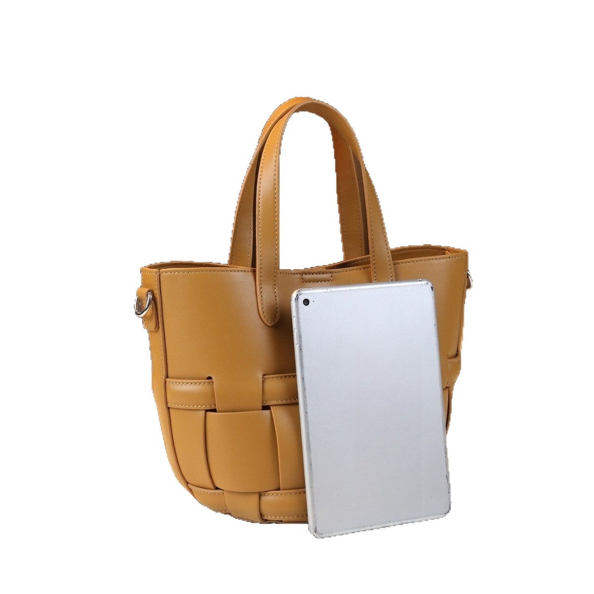Woven Hollow Tote Bag for Women Large Capacity Shoulder Underarm Handbag, Niche Designer Style with Casual Versatile Appeal