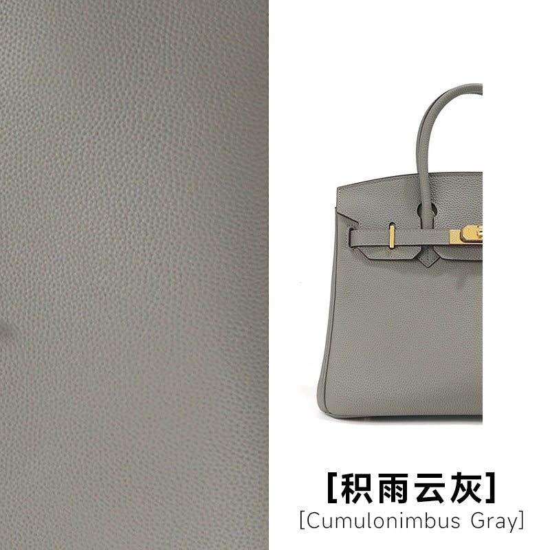 Chic Top-Layer Cowhide Birkin & Kelly-Inspired Tote Bag for Women, Premium Genuine Leather Large Capacity Top-Handle Crossbody Shoulder Handbag with Sophisticated Design, Ideal Commuter Purse