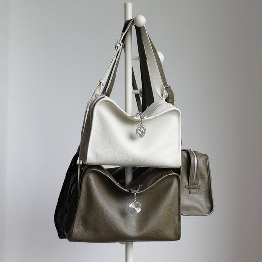 Soft Top Layer Cowhide Tote Bag for Women Large Capacity Commuter Shoulder Handbag, Premium Genuine Leather Purse with Luxurious Feel