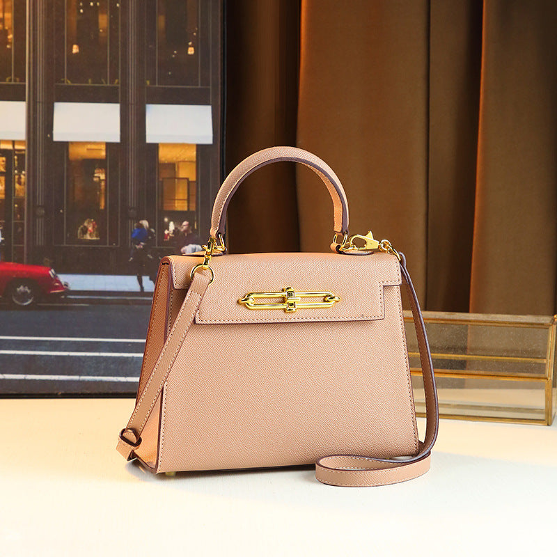 Kelly Bag for Women Casual Versatile Shoulder Crossbody Handbag, Premium Elegant Top Handle Purse with Timeless Designer Silhouette for Work & Everyday Commute