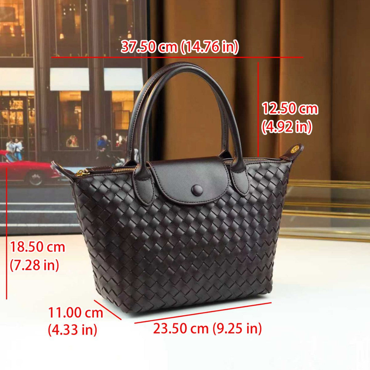 Woven Saddle Bag for Women Large Capacity Spring Summer Shoulder Crossbody Handbag, Versatile Fashion Purse with Artisan Woven Texture
