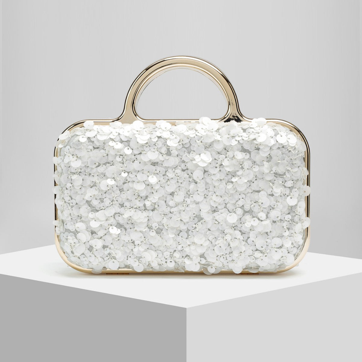 Pearl & Sequin Evening Clutch for Women, New Formal Wedding Gown Bag, Elegant Party Handbag for Ladies
