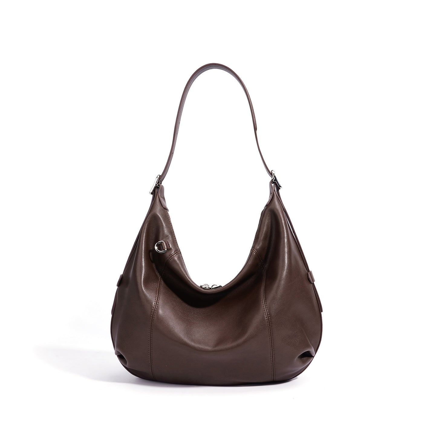 Genuine Leather Underarm Shoulder Crossbody Bag for Women, New Minimalist Large Capacity Commute Top Handle Purse, Premium Fashionable Handbag for Ladies