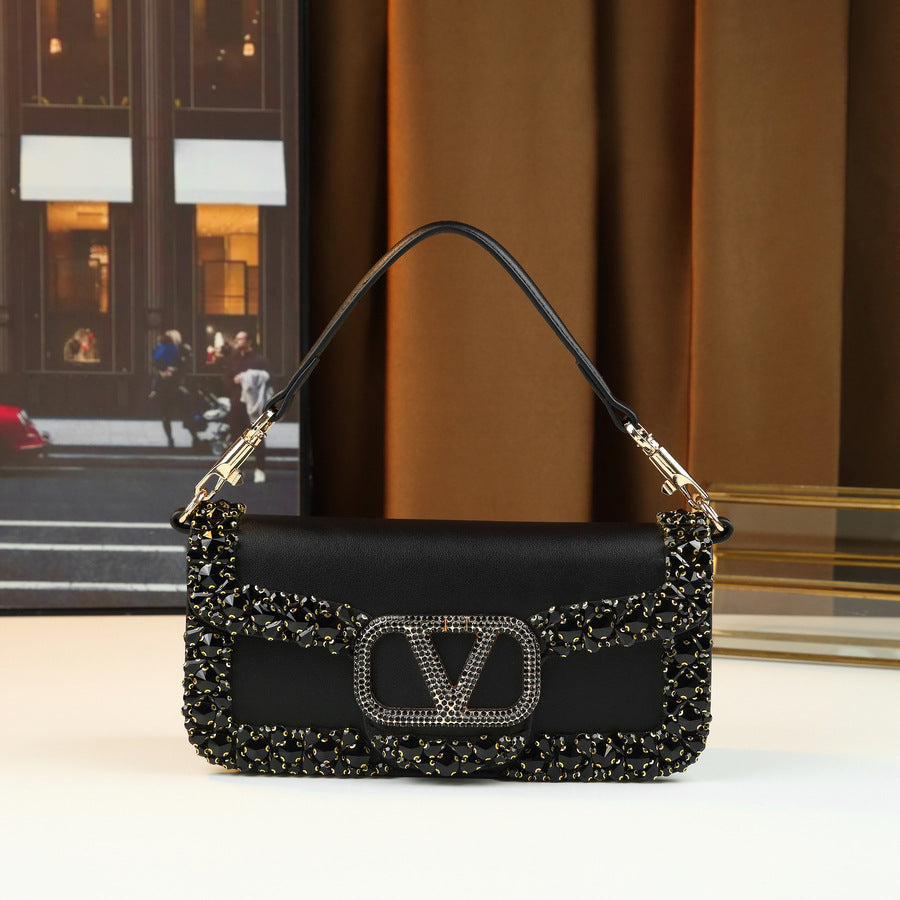 Chain Mini Square Bag for Women Spring Summer Evening Shoulder Crossbody Handbag, Viral Bestseller Purse with High-Fashion Design