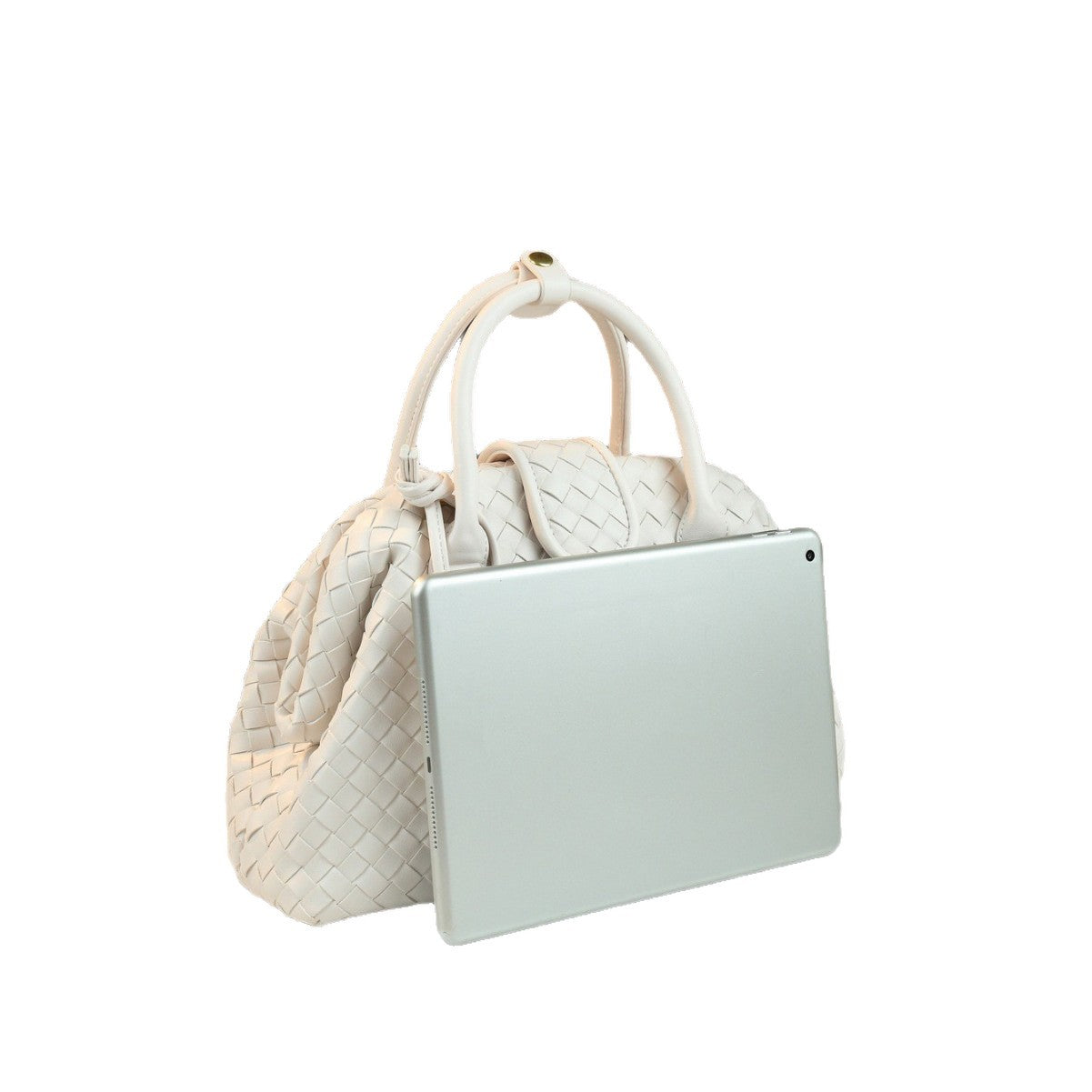 Handwoven Tote Bag for Women Premium Shoulder Crossbody Handbag, Casual Versatile Purse with Artisan Woven Texture