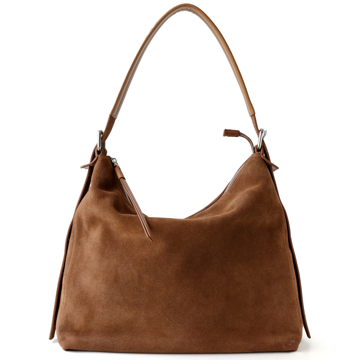Frosted Cowhide Tote Bag for Women Large Capacity Shoulder Crossbody Handbag, Minimalist Fashion Purse with Soft Suede-Like Texture
