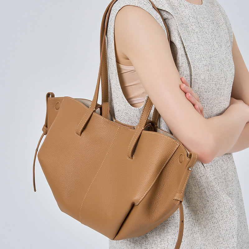 Wing Tote Bag for Women Large Capacity Shoulder Underarm Handbag, Practical Versatile Purse with Unique Silhouette
