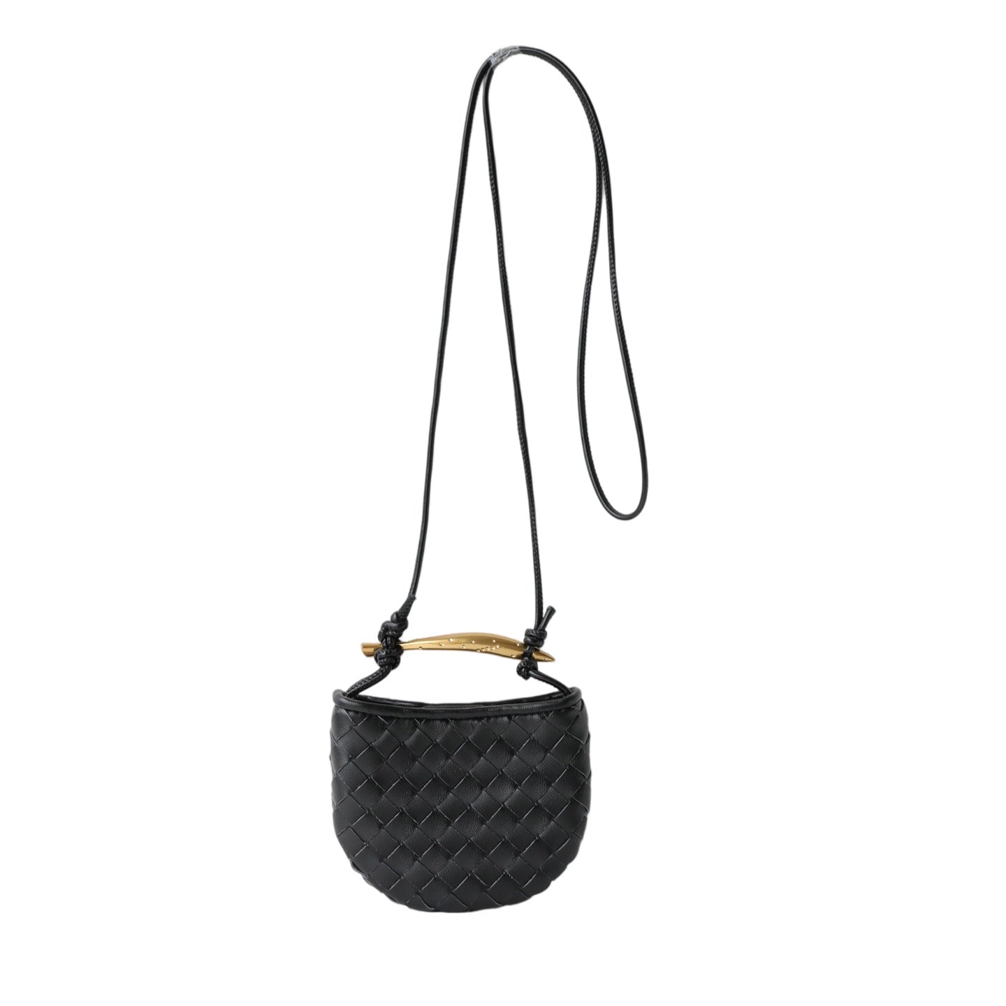 Handwoven Sardine Mini Lipstick Bag for Women Shoulder Handbag, Niche Fashion Purse with Unique Sculptural Design