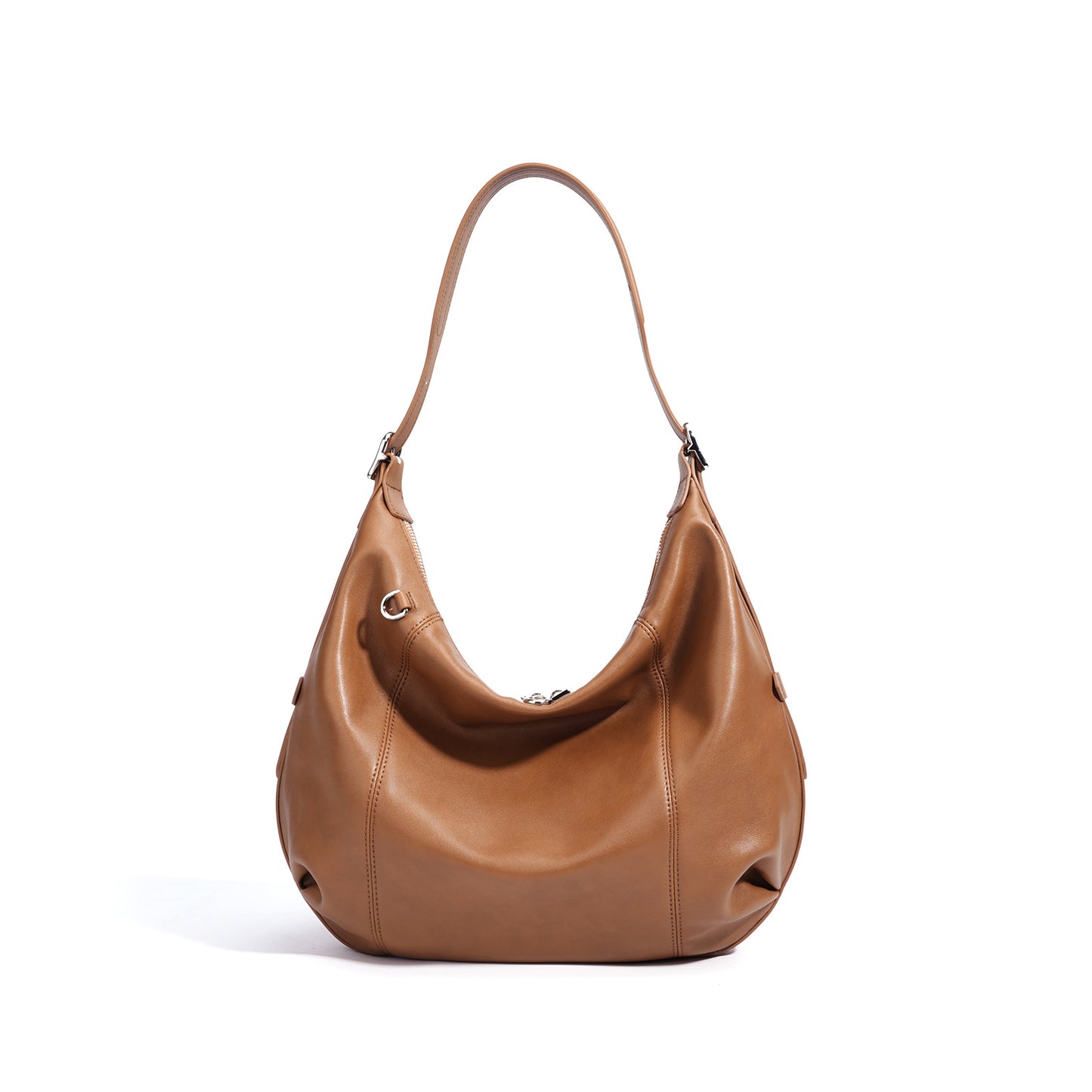 Genuine Leather Underarm Shoulder Crossbody Bag for Women, New Minimalist Large Capacity Commute Top Handle Purse, Premium Fashionable Handbag for Ladies
