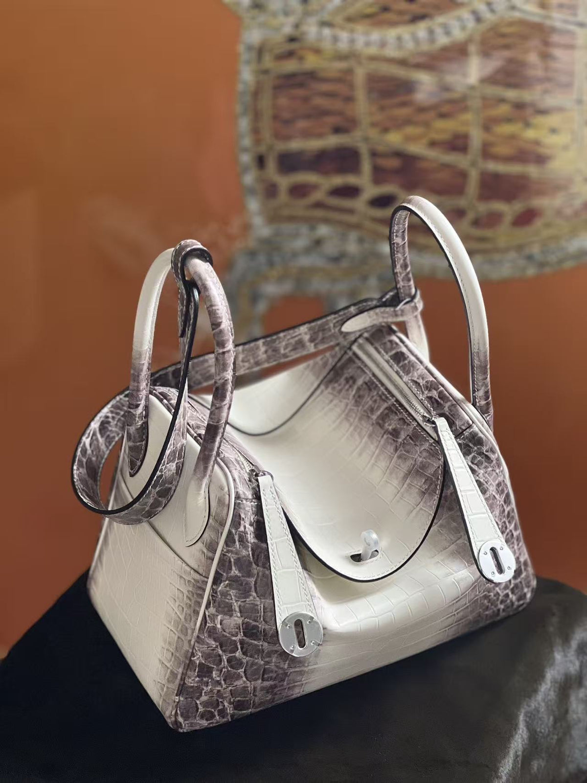 High-End Light Luxury Doctor Bag, Cowhide Handheld & Shoulder Bag