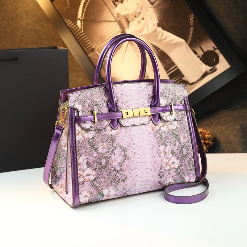 New Arrival Birkin-Inspired Light Luxury Tote Bag for Women, Unique Designer Top-Handle Handbag with Premium Sophisticated Design, Perfect Office Work Bag for Commute & Everyday