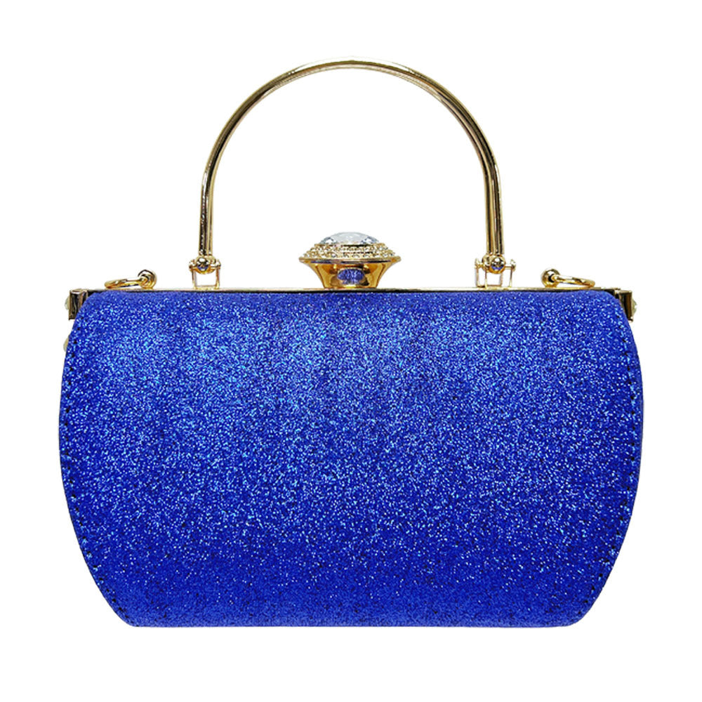 Dazzling Rhinestone-Embellished Evening Bag for Women, A Light Luxury Glamorous Chain Top-Handle Crossbody Handbag with Unique Boutique Sparkly Design, Perfect for Banquets Weddings & Special Occasions