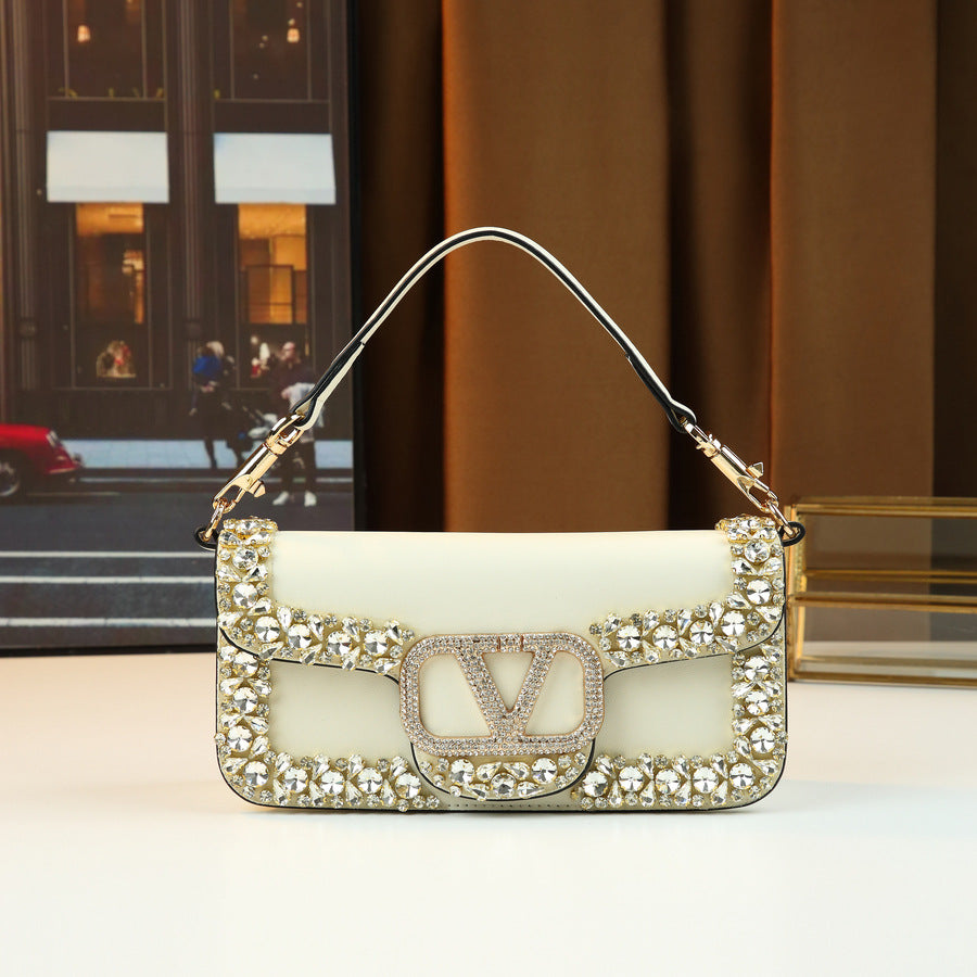 Chain Mini Square Bag for Women Spring Summer Evening Shoulder Crossbody Handbag, Viral Bestseller Purse with High-Fashion Design