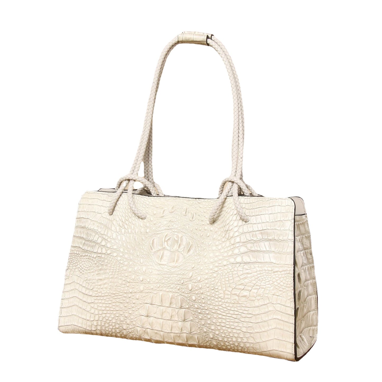 New Arrival Croc-Effect Large Capacity Tote Bag for Women, A Versatile Shoulder Crossbody Handbag with Fashionable Design, Perfect Everyday Purse