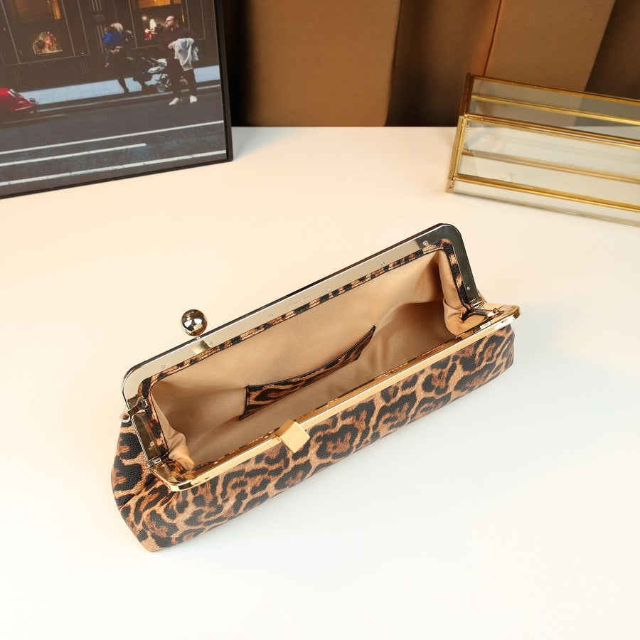 Round Ball Metal Clip Baguette Bag for Women Large Capacity Evening Shoulder Handbag, Premium Statement Purse with Unique Hardware Design
