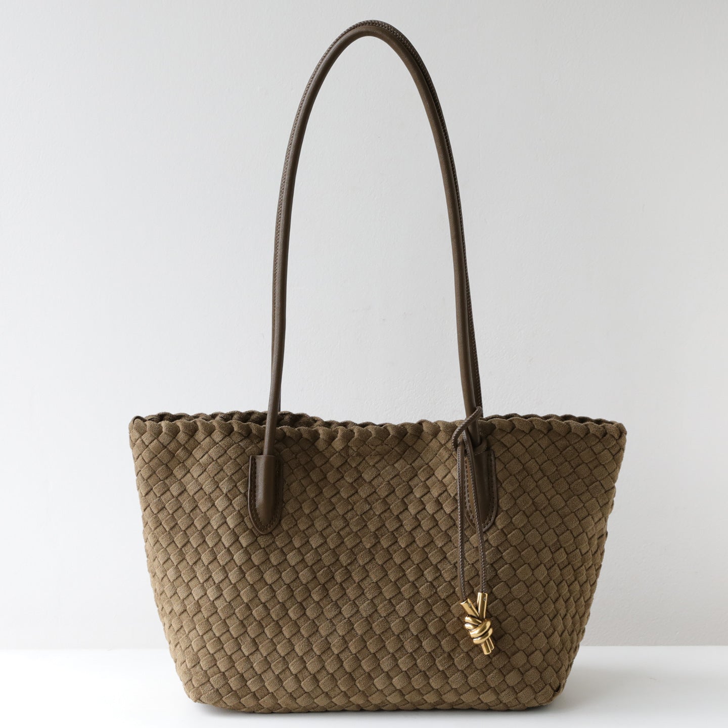 Velvet Woven Underarm Bag for Women Fall Winter Commuter Shoulder Handbag, Luxurious Textured Purse with Large Capacity Versatile Style