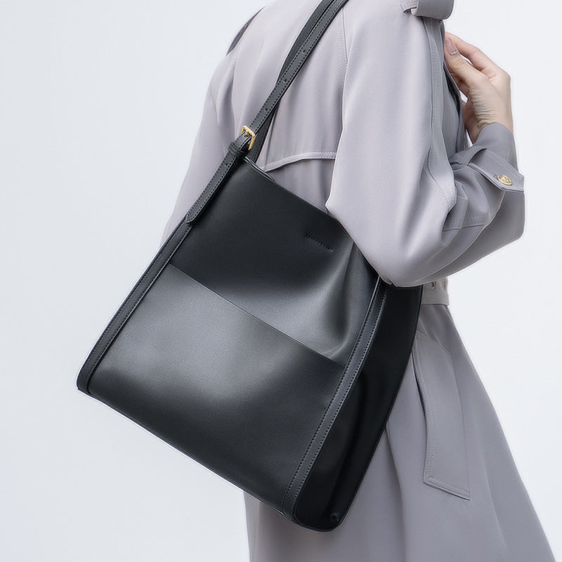 Genuine Leather Large Capacity Tote Bag for Women 2026 Bestselling Shoulder Underarm Handbag, Versatile Purse with Premium Quality