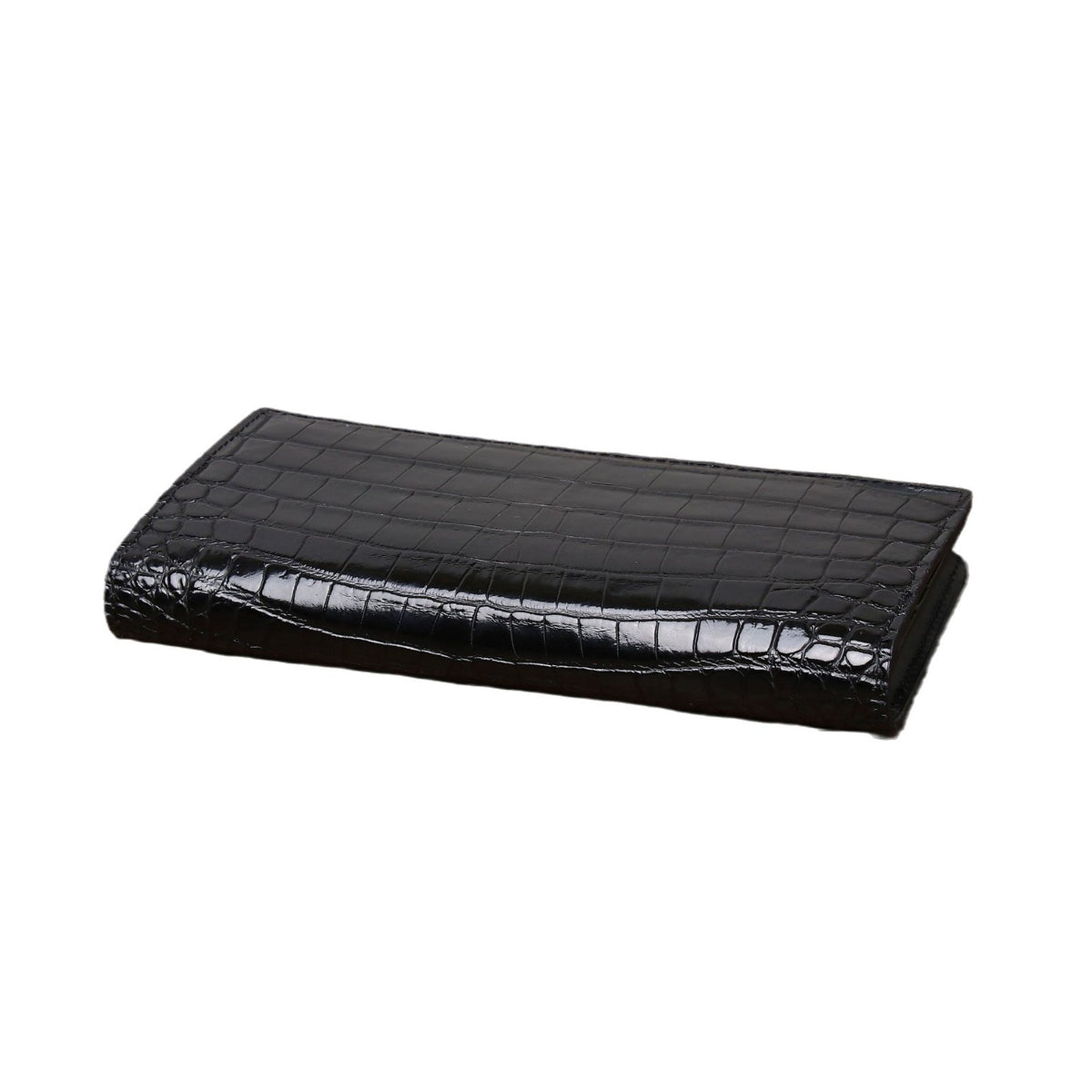 New Arrival Croc-Effect Suit Clutch Wallet for Men, A Multi-Functional Card Holder with Multiple Slots, Perfect Business Accessory