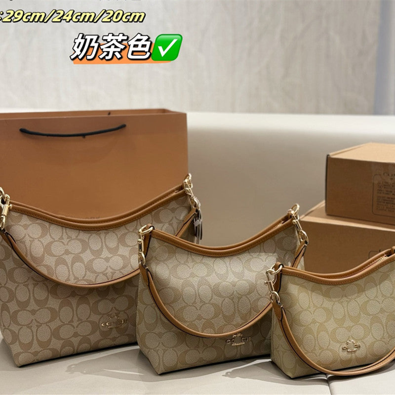 Genuine Leather Tote Bag for Women Trendy Shoulder Crossbody Purse, Versatile Casual Hobo Handbag with Slouchy Silhouette