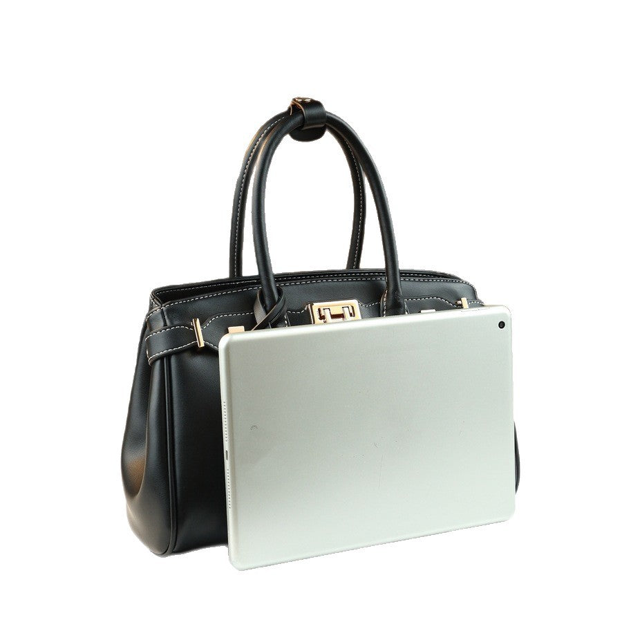 Chic Soft Leather Birkin-Inspired Tote Bag for Women, Premium Multi-Color Handbag with Versatile Commuter Design, Perfect for Work & Everyday