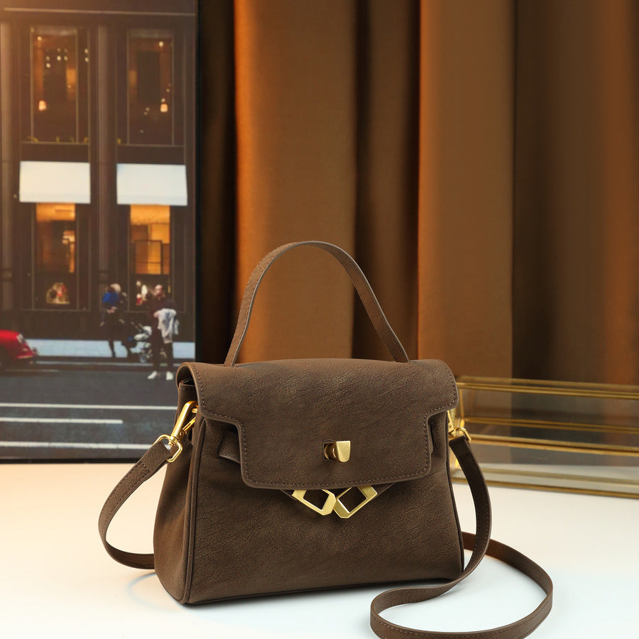 New Arrival Matte Academic Style Birkin-Inspired Tote Bag for Women, Premium Unique Design Top-Handle Crossbody Shoulder Handbag with Sophisticated Feel, Versatile Everyday Purse
