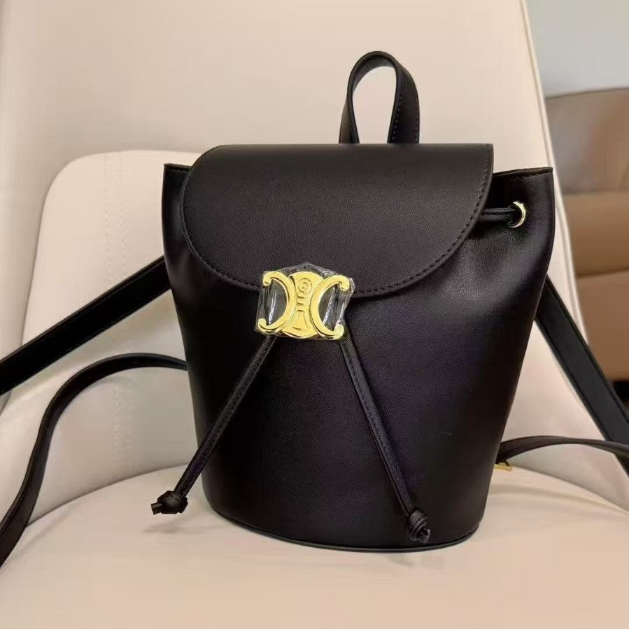 Genuine Leather Backpack for Women, New 2026 Fall Winter Large Capacity Commute Small School Daypack, Trendy Casual Travel Bag for Ladies