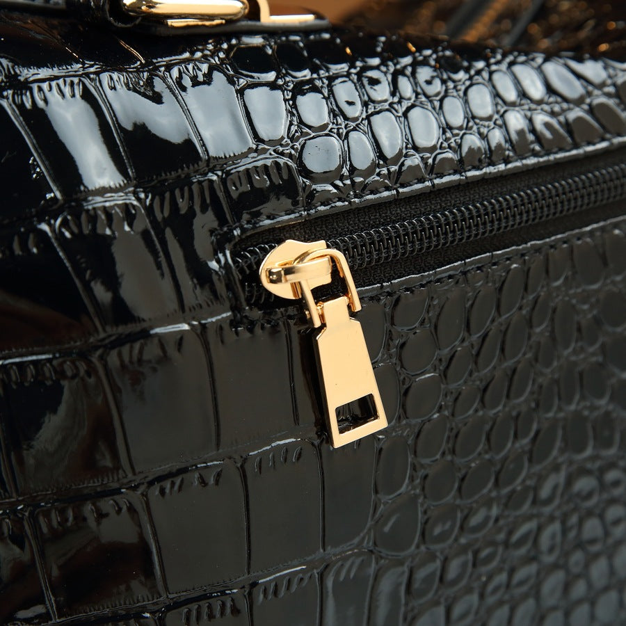 Pearl Stud Button Pillow Bag for Women Shoulder Crossbody Handbag, Trendy Embellished Purse with Elegant Hardware Details