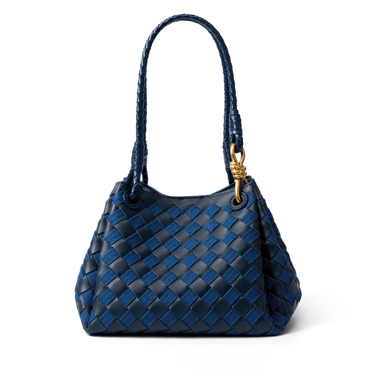 Handwoven Cowhide Large Capacity Tote, Niche Underarm Shoulder Top Handle Bag, Casual Fashion Cross-Border Handbag for Women
