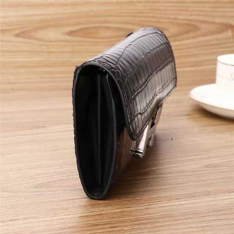 New Arrival Croc-Effect Wristlet Clutch for Women, A Trendy Multi-Functional Wallet with Card Holder & Ins-Style Design, Perfect Everyday Purse